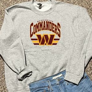 washington commanders crewneck